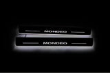 Ford Mondeo IV 2007+ LED door sill plates with Mondeo logo