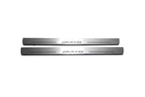 Chrysler 300C II LD 2011+ door sill plates in stainless steel with 300C logo