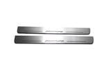 LED door sill plates stainless steel Mercedes GL X164 2006+ with AMG logo