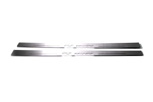 Illuminated LED Door Sill Tread Plates Toyota FJ Cruiser 2006-2022 With FJ Cruiser Logo Toyota Led Door Sills opdesign
