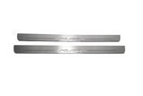 stainless steel LED door sill plates for Ford Kuga II 2013+ with Kuga logo
