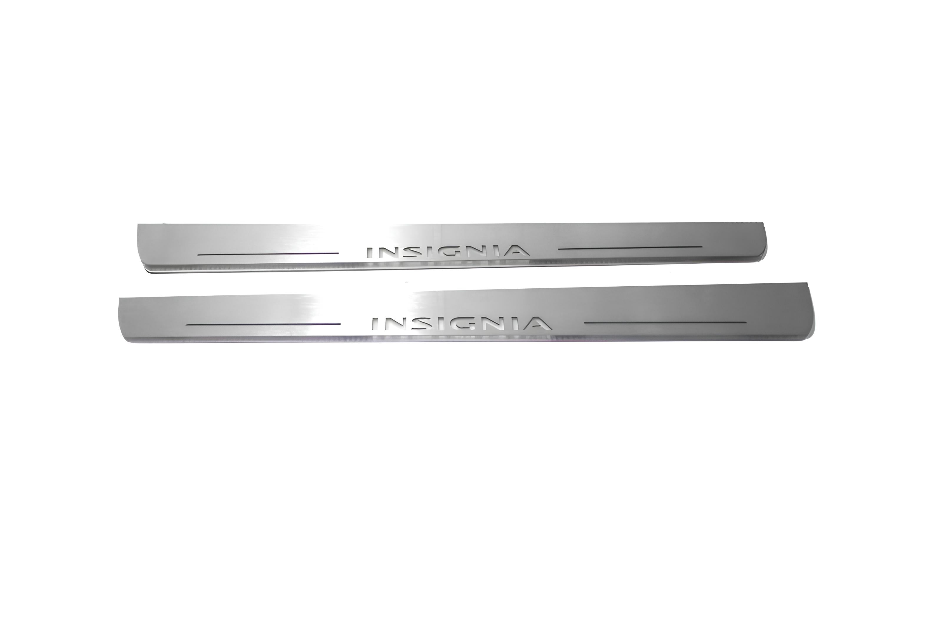 Illuminated LED Door Sill Tread Plates Opel Insignia I 2008-2017 With Insignia Logo Opel Led Door Sills opdesign