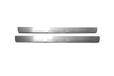 Renault Megane III 2009+ LED door sill plates stainless steel with Megane logo