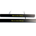 Mercedes GLE Coupe I 2016-2019 Illuminated Matte Sill Plates with logo Mercedes-Benz Mercedes Led Door Sills PRO decoinfabric