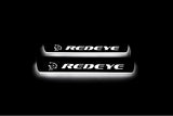 stainless steel door sill plates for Dodge Charger LD 2023+ with Hellcat REDEYE logo