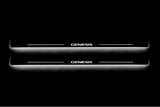 stainless steel LED door sill plates for Hyundai Genesis Coupe 2008+ with Genesis logo