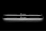 LED door sill plates for Porsche 911 (996) 1997+ with Targa logo