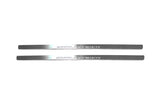 Dodge Challenger 2008+ stainless steel LED door sill plates with Challenger logo