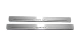 Honda CR-V III 2007+ LED door sill plates stainless steel with CR-V logo