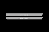 stainless steel door sill plates for Audi A4 Allroad B8 2009+ with Allroad logo