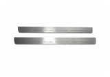 LED door sill plates for Tesla Model 3 2017+ stainless steel with Dual Motor logo