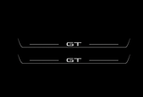 stainless steel door sill plates for Mustang Mach-E 2020 with GT logo