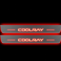 Geely Coolray 2020+ LED Door Sills Illuminated Scuff Coolray Logo Stainless Steel Entry Guards Door Sills Decoin