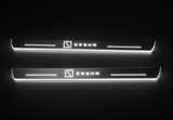 stainless steel door sill plates for Zeekr 001 2021+ with Zeekr logo