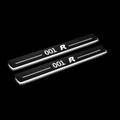 Zeekr 001 FR LED Door Sills Illuminated Scuff 001 FR Logo Stainless Steel Entry Guards Door Sills Decoin