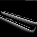 Illuminated LED Door Sills – Tread Plates Mercedes S-Class W222 2013-2020 With Maybach Logo LED Illuminated Mercedes Led Door Sills opdesign