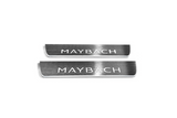 Mercedes-Benz S-Class W223 2021+ Stainless Steel LED Door Sills – Maybach Logo | Mercedes-Benz S-Class W223 2021+