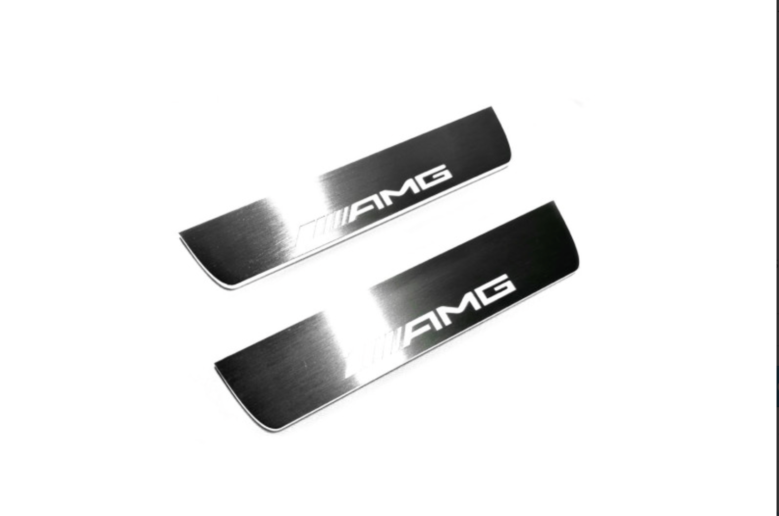 Mercedes G-Class W463a 2018-2024 Illuminated LED Door Sill Tread Plates With AMG Logo Door Sills Decoin