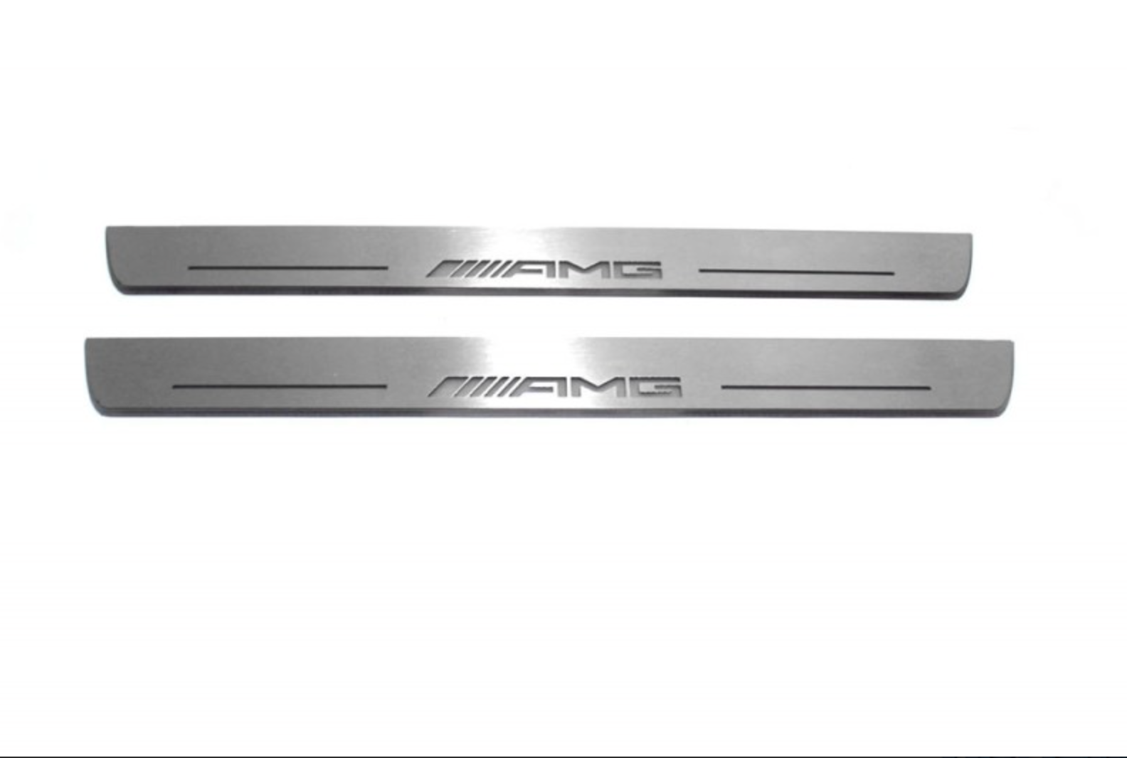 Mercedes G-Class W463a 2018-2024 Illuminated LED Door Sill Tread Plates With AMG Logo Door Sills Decoin