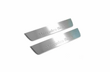 LED door sill plates for Mercedes G-Class W465 2024+ with Mercedes-Benz logo