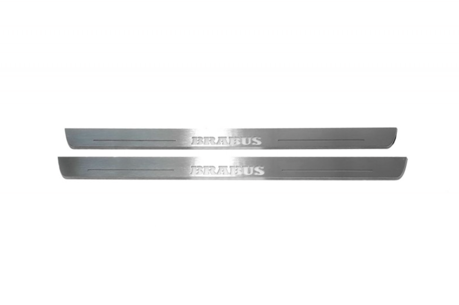 Mercedes G-Class W465 2024+ entry guards in stainless steel with Brabus logo