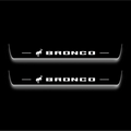 Ford Bronco 2021+ Door Sill Led Plate With Bronco logo Ford Led Door Sills opdesign