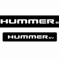 GMC Hummer EV SUV Stainless Steel LED Door Sills – Hummer EV Logo