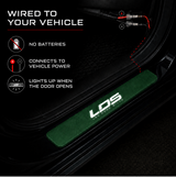 Mercedes-Benz S-Class Sedan W223 2020–Present — Matte PRO LED Door Sills — AMG Logo