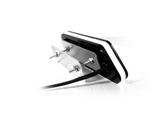 Grille mounting: two bolts and a backing plate. Mounting example shown.