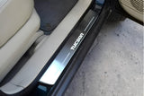 LED door sill plates for Hyundai Tucson I 2004+ with Tucson logo
