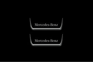 Mercedes E W213 Stainless Steel LED Door Sills – Mercedes-Benz Logo