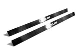 Lexus RX II XU30 2003+ stainless steel illuminated entry guards with Lexus logo