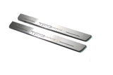 stainless steel door sill plates for Toyota Tacoma III 2016+ with TRD pro logo
