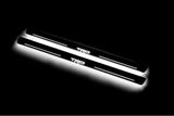 Toyota Camry V70 2018+ LED door sill plates stainless steel with TRD logo
