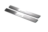 stainless steel door sill plates for KIA Ceed II 2012+ with Cee`d logo