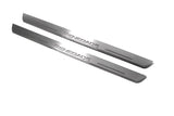 LED door sill plates Jeep Renegade 2014+ stainless steel with Renegade logo