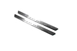 stainless steel illuminated door sill protectors with RAM 1500 IV 2009+ with Illuminated RAM 1500 logo