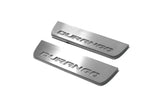 LED door sill plates stainless steel Dodge Durango III 2011+ with Durango logo