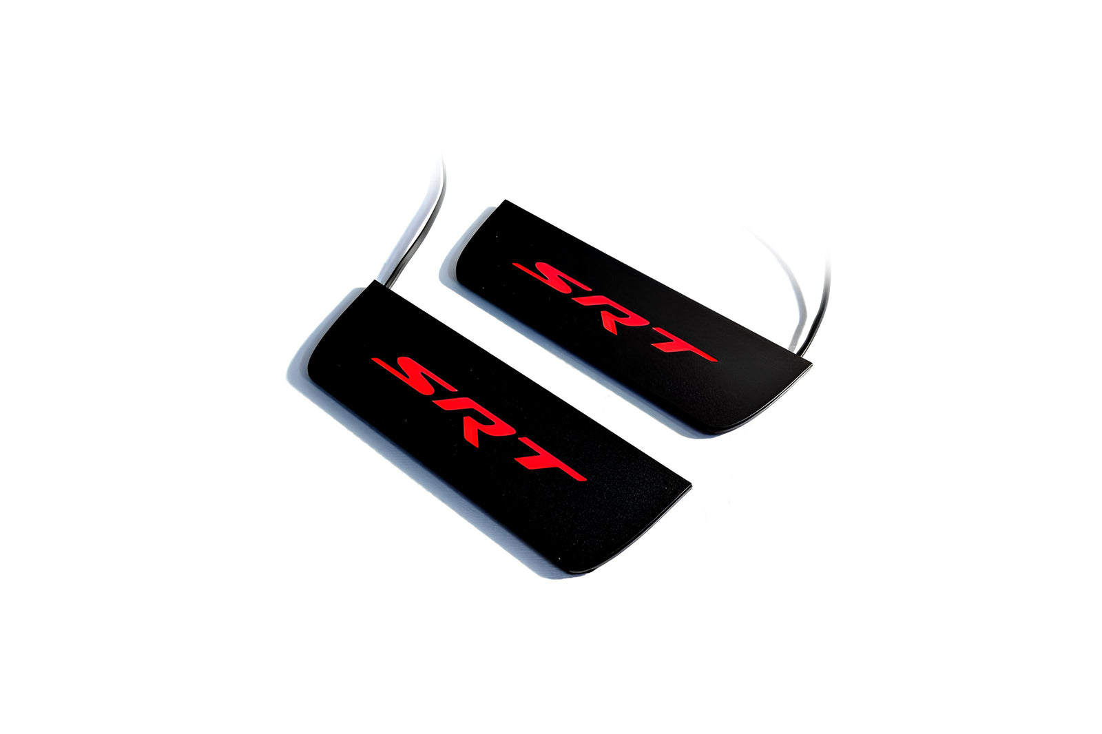 Jeep Grand Cherokee IV WK2 2010+ illuminated door sill protectors with SRT logo