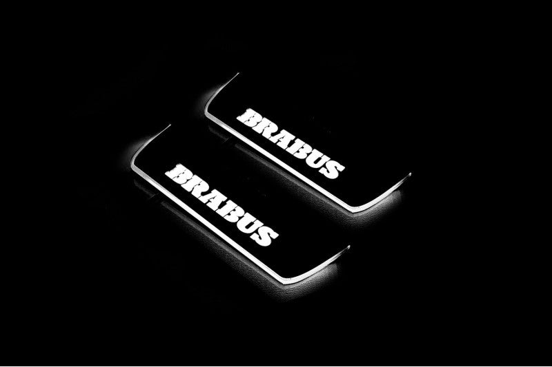Mercedes-Benz E W213 2016+ Stainless Steel LED Door Sills – Brabus