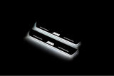 stainless steel LED door sill plates with BMW X3 G01 2017+ with M Performance logo