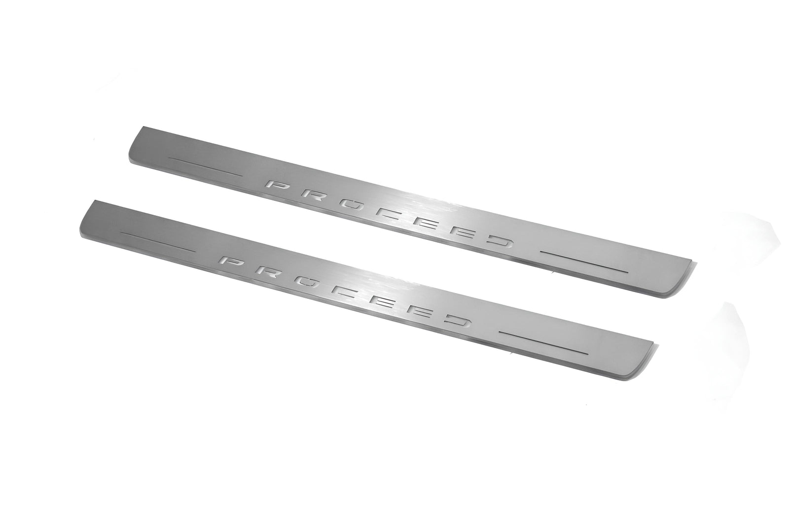 KIA Proceed III 2018+ LED door sill plates in stainless steel with Proceed logo