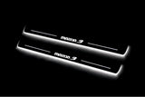 Mazda 3 II 2009+ LED door sill plates with Mazda 3 logo