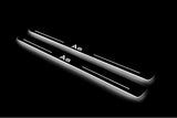 LED door sill plates stainless steel Audi A6 C7 2011+ with A6 logo