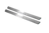 stainless steel door sill plates for Vauxhall Vectra C 2002+ with Vectra logo