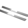 Illuminated LED Door Sill Tread Plates Acura TSX II 2009-2014 With Acura Logo Acura Led Door Sills decoinfabric