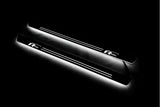 Volkswagen Passat B6 2005+ stainless steel illuminated entry guards with R-Line logo