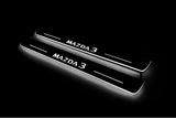 Mazda 3 IV 2019+ Stainless Steel LED Door Sills – Mazda 3 Logo