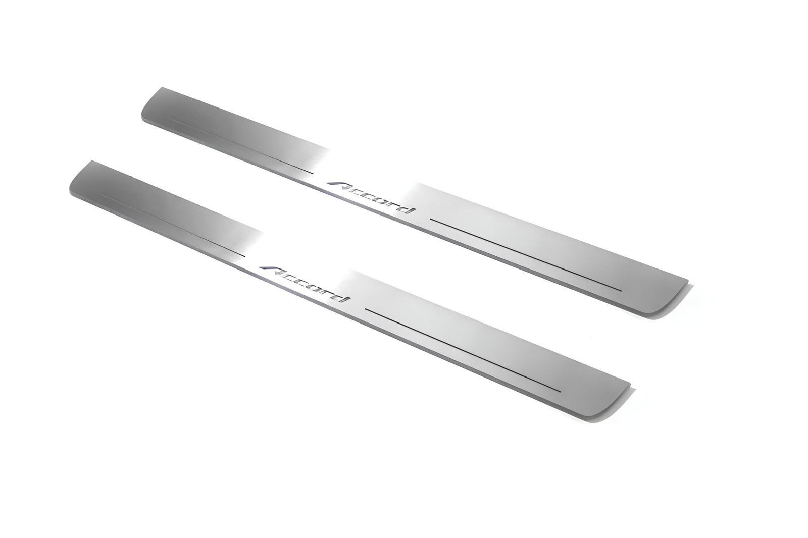 LED door sill plates for Honda Accord IIX 2008+ stainless steel with Accord logo