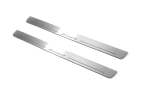 Illuminated LED Door Sill Tread Plates Honda Accord IIX 2008-2013 With Accord Logo Honda Led Door Sills opdesign